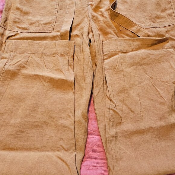 Size L Madewell Paperbag Lightweight Pants - Picture 7 of 16